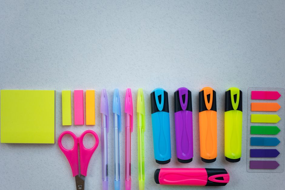 Zebra Sarasa gel pens and Mildliner highlighters